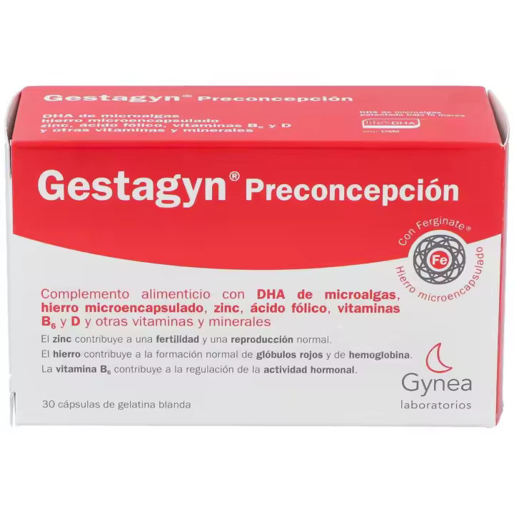 Gestagyn Preconcepcion Dha 30 Cápsulas - 1