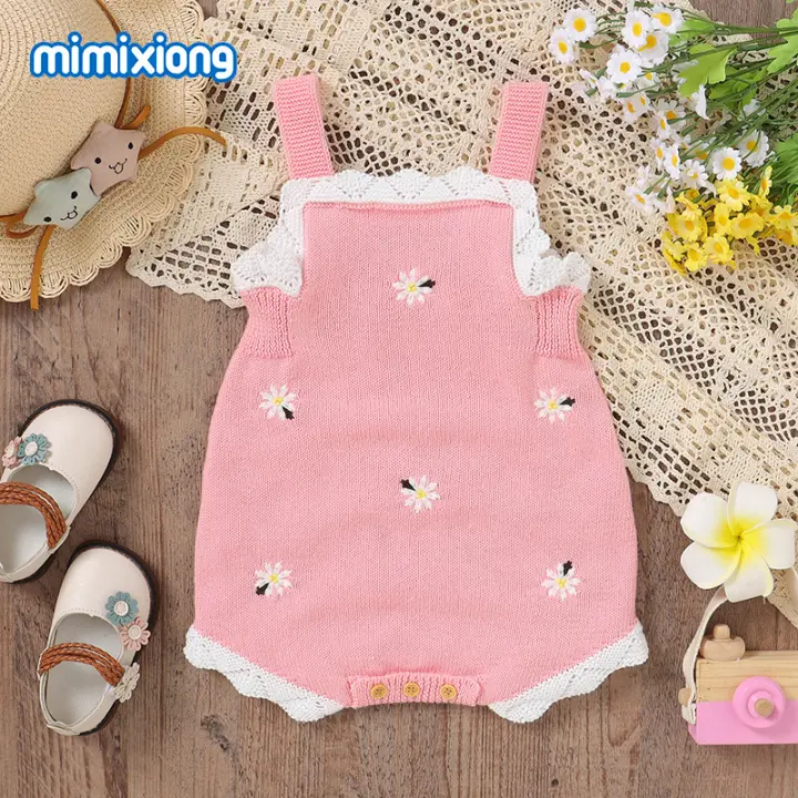 Monos de DOT para Bebé, mono sin Mangas para Niña recién nacida, pele Infantil para Niño, ropa con neumáticos de 0 a 18M, Monos florales Bonitos de moda - 1