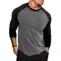 Camiseta De Hombre Para Gimnasio Y Correr Con Manga Larga Secado Rápido Eliminación De Humedad Cuello Redondo Deporte Entrenamiento Ligera - details 6