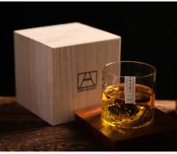Vaso De Whiskey Montaña Japonés 3D Vintage Vino De Glaciar Vaso De Vodka Eco-amigable Material De Vidrio Caja De Regalo De Madera - details 23
