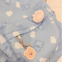 Nueva Mochila Escolar De Lona Grande Capacidad Portátil Con Patrón De Oso Lindo Bolsa De Viaje Mochila Deportiva Para Niños - details 5