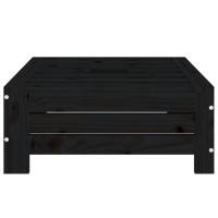 vidaXL Cubierta para base de sombrilla madera maciza de pino negro - details 4