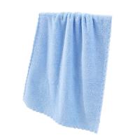 Toalla De Microfibra Absorbente Para Cabello Seco 30x60cm Doble Cara Coral Ideal Para Baño Lavar Coche Limpieza Salon Natación Camping - details 6