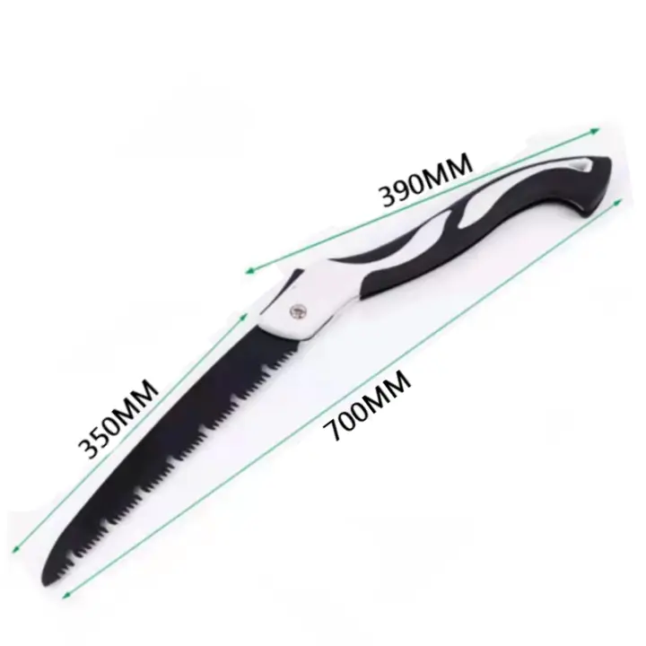 Sierra Plegable LiTuiLi Para Acampar Y Podar Herramienta De Mano De 180mm/210mm/250mm/300mm Material Metálico Recubierto Con PTFE - 1