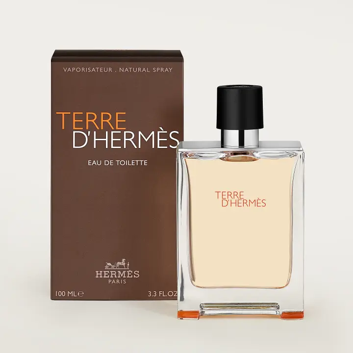 Eau De Toilette Terre d'Hermes 100ml - Fragancia masculina elegante y refrescante para hombres - 1