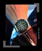 Reloj Deportivo Multifuncional CURREN Moda Con Correa De Silicona Y Dial Luminoso Manos Luminosas Cronógrafo De Cuarzo Diseño Creativo Resistente Al Agua - details 16