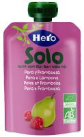Hero Solo pack de bolsitas bio Pera y Frambuesa 100% ecológicas. Para bebés desde 4 meses. 6x100g - details 0