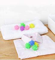 10PCS/5PCS Pelotitas De Lavado Reutilizables Para Máquina De Lavado Eliminador De Pelusa Para Ropa Bolas De Lavado Anti-nudo Para Secadora PVC - details 1