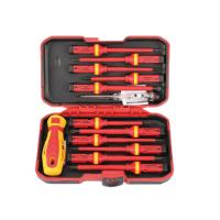Juego De Destornilladores Aislados Cambiables 380V/13PCS 1000V Con Bits Magnéticos Herramientas De Reparación Para Electricistas - details 11