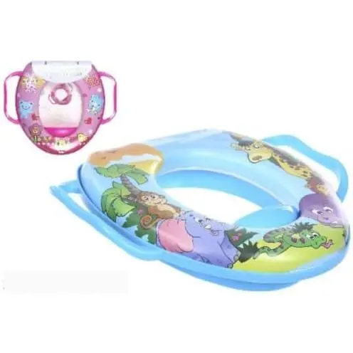 Asiento Reductor Infantil con Asas para WC, Adaptador de Inodoro para Niños y Bebés, Cómodo y Seguro, Ideal. - 1