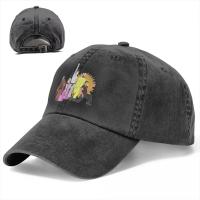 Bolera Vintage Nightman Y Dayman Cometh Para Hombres Y Mujeres Denim Desgastado Sombrero De Sol Ajustable Estilo Casual - details 1