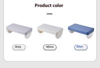Soporte Para Pies Con Superficie De Masaje Ergonómica Para Oficina Y Hogar Soporte Para Pies Para Escritorio Instalación De Montaje - details 9