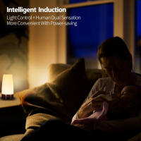 Lámpara Nocturna LED Sensor Para Dormitorio Y Sala De Bebé Luz Suave Para Dormir Iluminación Ambiente Para Corredor Y Cámara De Lactancia - details 6