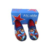 Eva Zorteon - Zapatillas de casa de niño. Divertido diseño de superhéroe con capa. Fabricadas en España por la marca ALCALDE. - details 0