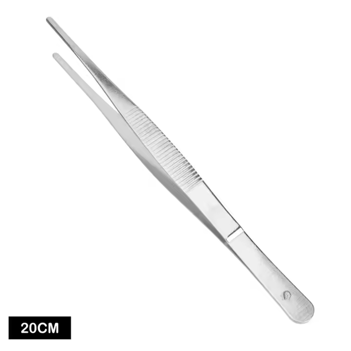 Pinzas Limpiador De Barbacoa NICEYARD De Acero Inoxidable Largas Para Hogar Médico Jardín Cocina Herramienta BBQ - 1