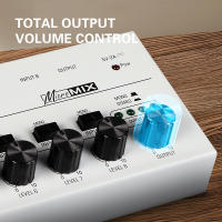 Mini Mixer G-MARK MIX8 Controlador De Mezclador Estéreo De 8 Canales Para Instrumentos Musicales Guitarra Micrófono Escenario - details 9