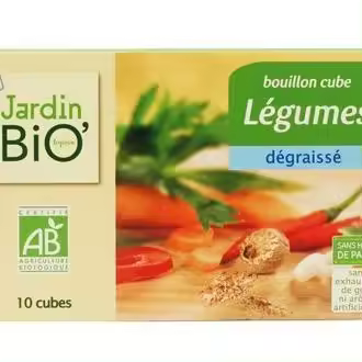 Jardin Bio Cubo de Caldo de Verduras 10 X 9 Gr - 1