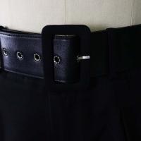 Elegantes Pantalones De Oficina Para Mujer Cintura Alta Con Cinturón Estilo Lady De Negocios Moda Trabajo Pantalones Rectos De Talla Fija Para Todas Las Estaciones - details 28