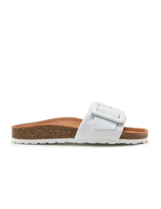 Sandalias Verbenas Reiko Ecobrush Mujer Blanco - 1
