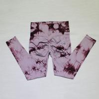 Pantalones De Yoga Para Mujer De Cintura Alta Control De Abdomen Push up Leggings De Talla Grande Talla Pequeña Talla Media Sin Costuras Tie Dye Bleach Fitness Gimnasio Deportes Pantalones - details 17