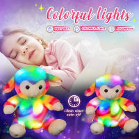 Muñeco De Peluche De 26cm Con Luz LED Y Arcoíris Para Niñas Animal De Peluche Con Luz Que Canta Y Se Puede Dormir Regalo Para Niñas - details 7