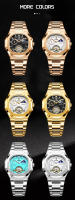 Reloj Mecánico LIGE Dual Seconds Tourbillon Para Hombre Acero Inoxidable Auténtico Reloj De Noche Luminoso Resistente Al Agua - details 6