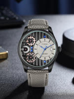 Reloj De Cuarzo Para Hombre TOMI Con Correa Desmontable Estilo Negocios Y Sencillo Caja De Regalo De Fiestas Material De Pulsera PU Calendario Completo Resistente Al Agua - details 6