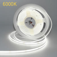 Tira De Luz LED COB Alta Densidad Flexible Para Decoración De Habitaciones Y Backlight 3000-6000K Dimmable DC 24V - details 7