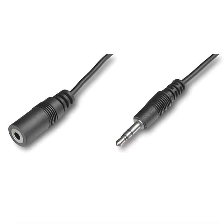 Cable audio mini jack 3.5mm macho-hembra 2.5metros equip - 1