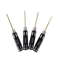 Juego De Destornilladores Hexagonales 4 En 1 1.5 2.0 2.5 3.0mm Acero TITANIO Recubierto Herramientas Para RC FPV Helicóptero Coche - details 0