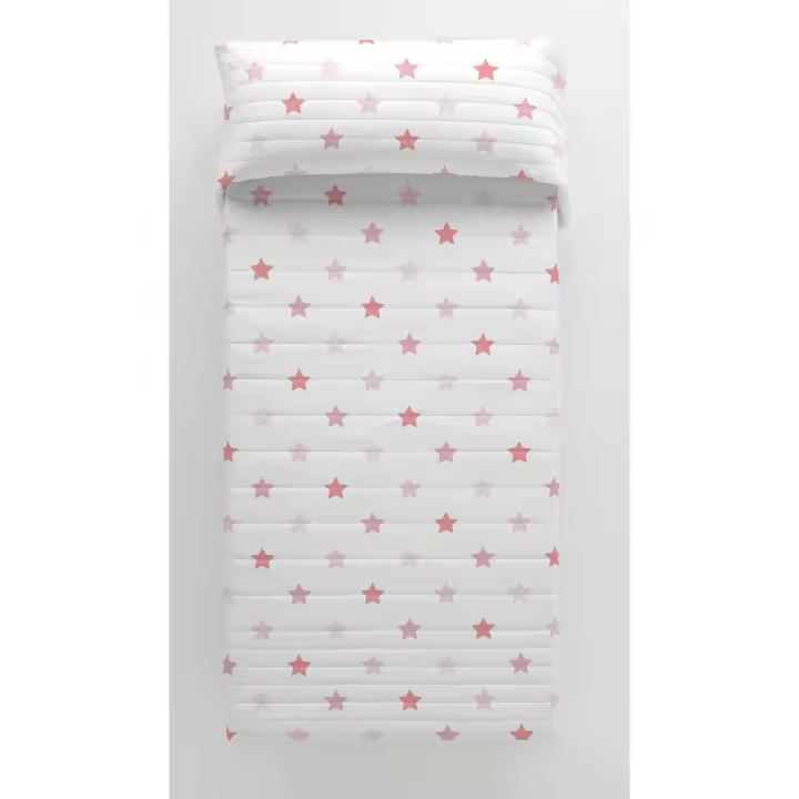 COLCHA BOUTI REVERSIBLE 100% ALGODÓN INDIGO COOL KIDS - 1