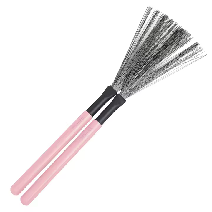 Limpieza De Batería Con Cepillo De Madera Y Alambre Retráctil Herramienta Portátil Para Jazz Musical Tamaño 35*1.5CM - 1