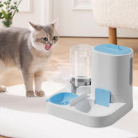 Alimentador Y Bebedero Automático Para Mascotas 2 En 1 Fácil De Limpieza Estación De Alimentos Compacta Para Múltiples Mascotas Gatos O Pequeños Perros - details 8