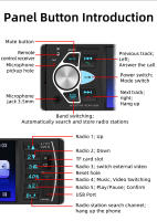 BQCC Jugador De Vehículo MP5 Con Pantalla HD IPS De 4.1 Pulgadas Control Por Bluetooth Función De Radio FM USB AUX Luz Colorida Hands-Free Para Coche - details 12