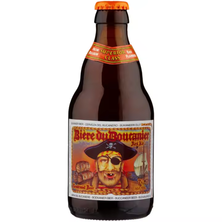 6 uds x Boucanier Red 33Cl cerveza Belga estilo red ale - 1