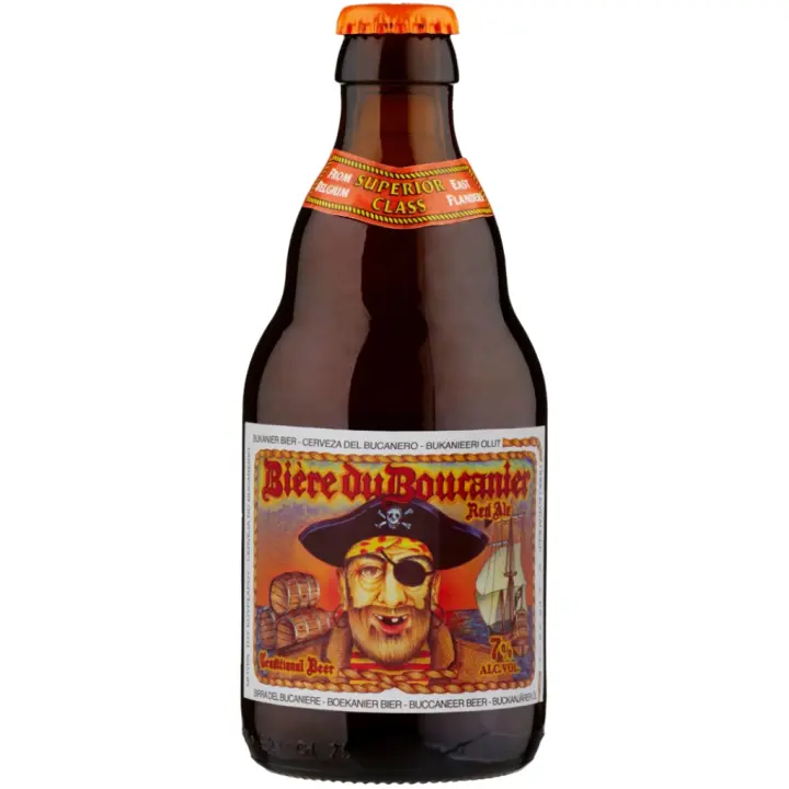 6 uds x Boucanier Red 33Cl cerveza Belga estilo red ale - 1