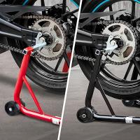 Soporte De Rueda Para Motocicleta 2pcs Soporte De Elevación De Eje Trasero De Alta Resistencia Marco De Soporte De Pies De Pista De Moto Accesorio De Reparación De Motocicletas - details 6
