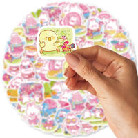 30pcs Pegatinas De Conejo Lindo Graffiti De Dibujos Animados Para Decorar Cuaderno Maleta Moto Scrapbook PVC Impermeable Decales Para Niños Mayores De 3 Años - details 3