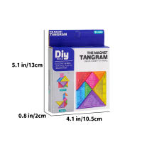 Juguete Magnético Tangram Para Estudiantes De Escuela Primaria Bloques De Construcción Geométricos Juguete Creativo Y Educativo Para Niños Y Niñas - details 7