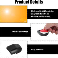 2Pcs Silbato De Advertencia De Ciervo Dispositivo Portátil Repelente De Ciervos Silbato Mini Para Seguridad De Coche Resistente Al Clima Alerta De Animal - details 8