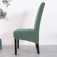 Cubierta De Silla Jacquard Talla XL Con Espalda Para Bodas Y Comedor Cubierta De Asiento Moderna Resistente Al Envejecimiento Para Sillas De Cocina - details 7