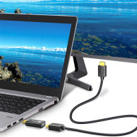Adaptador Convertidor DisplayPort a HDMI 4K Para PC Y Laptop Cable De Video Y Audio Compatible Con Pantalla HD TV - details 1