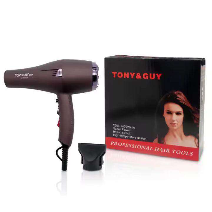 Secador de pelo para peluquería, alta potencia, frío y calor, alta velocidad de viento, secador de pelo de secado rápido para uso doméstico - 1