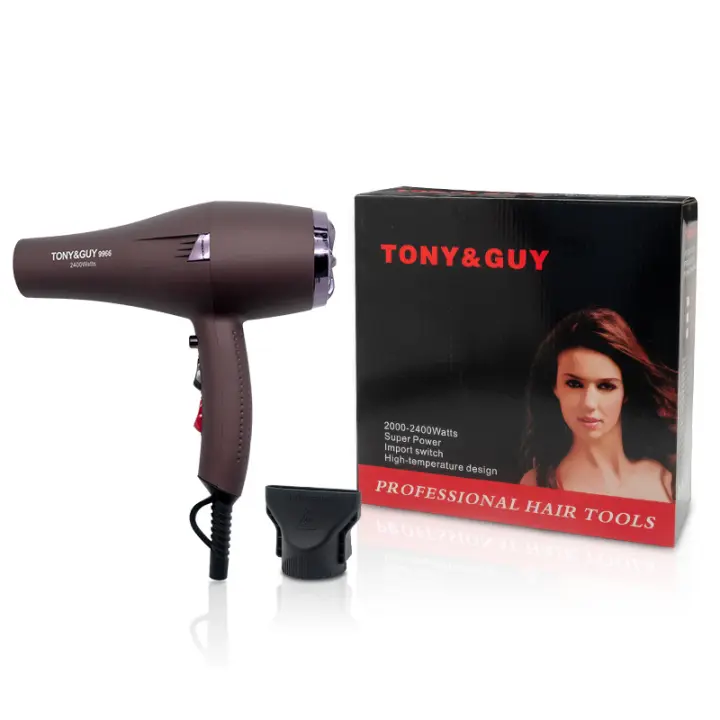 Secador de pelo para peluquería, alta potencia, frío y calor, alta velocidad de viento, secador de pelo de secado rápido para uso doméstico - 1