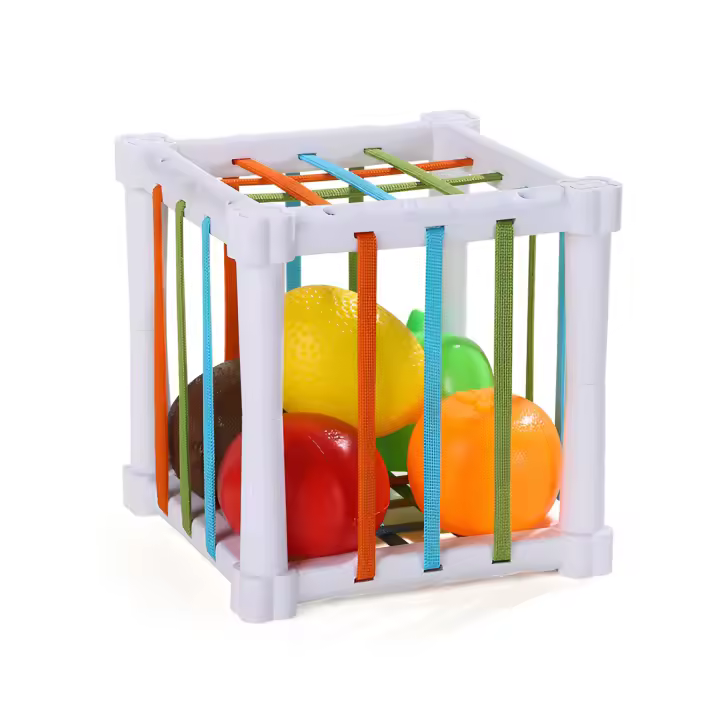 Juguete Interactivo De Colores En Forma De Frutas Cecele Juego Educativo Para La Conocimiento De Colores Y Formas Ideal Para Niños De 7-12m 13-24m 25-36m 4-6y - 1