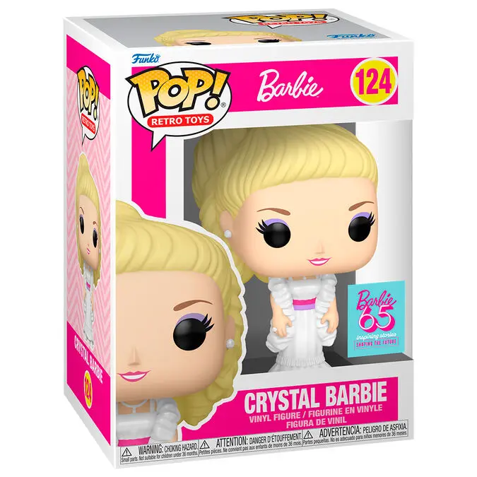 Figura Pop Barbie Crystal Barbie-Figura de Vinilo Coleccionable - Idea de Regalo- Mercancia Oficial - Juguetes para Niños y Adultos - Movies Fans - Muñeco para Coleccionistas y Exposición - 1