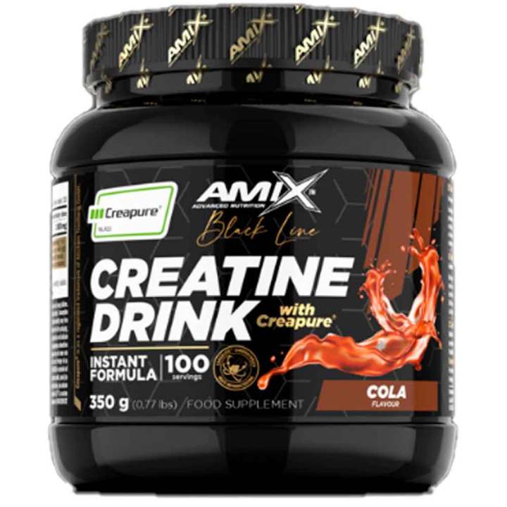 Creatina Creapure Black Powder Drink Amix Nutrition (350g)