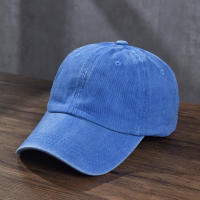 Gorro De Béisbol De Algodón Unisex Vintage Hip Hop Ajustable Para Hombres Y Mujeres Protección Solar Color Sólido Dad Bone Casquette - details 3