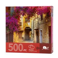 Rompecabezas De Pintura a Óleo Juego Familiar Para Adultos Y Niños 300/500/1000 Piezas Montaje De Montañas Y Valles Decoración Del Hogar - details 3