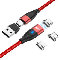 Cable De Carga Rápida PD 60W Magnético USB C a Tipo C Para Huawei MacBook Juego De Altas Velocidades Con Cable De Datos - details 8